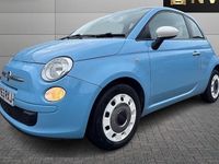 Used Fiat 500 69 HP (50 kW) 2013 Blue Hatchback