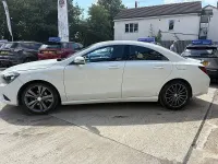 Used Mercedes CLA220 177 HP (130 kW) 2015 White Coupe