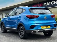 Used MG ZS Exclusive 111 HP (81 kW) 2021 Blue SUV