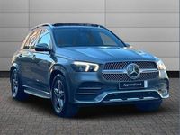 Used Mercedes GLE450 AMG Premium Plus 367 HP (269 kW) 2019 Selenite grey metallic Estate