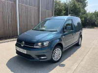 Used VW Caddy Highline 102 HP (75 kW) 2019 Green MPV