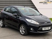 Used Ford Fiesta Zetec 82 HP (60 kW) 2012 Black Hatchback