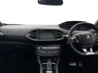 Used Peugeot 308 GT-line 131 HP (96 kW) 2019 Black Hatchback