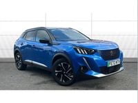 Used Peugeot e-2008 GTi 100 kW (136 HP) 2022 Blue SUV