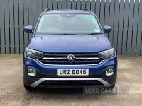 Usado VW T-Cross SE 95 HP (69 kW) 2023 Azul SUV