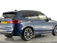 Used BMW X3 M Sport 292 HP (214 kW) 2021 Blue SUV
