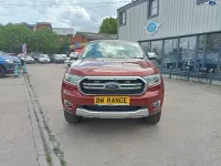 Used Ford Ranger Limited 2020 Red Pickup