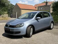 Used VW Golf VI S 102 HP (75 kW) 2009 Blue Hatchback