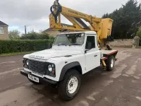 Used Land Rover Defender 122 HP (89 kW) 2013 White Cabriolet