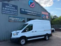 Used Ford Transit 130 HP (95 kW) 2018 White Van