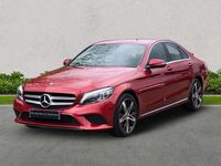 Used Mercedes C220 Sport Edition 2020 Red Sedan