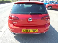 Used VW Golf VII Match 150 HP (110 kW) 2019 Red Hatchback