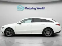 Used Mercedes CLA250e Shooting Brake AMG line 2022 White Estate