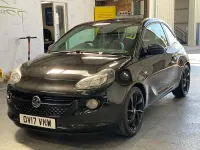 Used Vauxhall Adam S 70 HP (51 kW) 2017 Black Hatchback