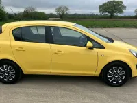 Used Vauxhall Corsa 2013 Yellow Hatchback