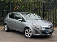 Used Vauxhall Corsa 90 HP (66 kW) 2013 Silver Hatchback