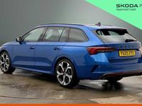 Used Skoda Octavia vRS 265 HP (194 kW) 2025 Race blue metallic Estate