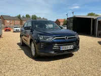 Used SsangYong Korando 136 HP (100 kW) 2019 Blue Estate