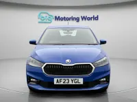 Used Skoda Fabia Comfort 110 HP (80 kW) 2023 Blue Hatchback