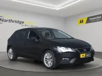 Used Seat Leon SE Dynamic 115 HP (84 kW) 2019 Black Hatchback