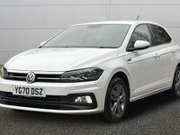Used VW Polo R-line 116 HP (85 kW) 2020 White Hatchback