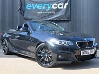 Used BMW 220 M Sport 190 HP (139 kW) 2015 Black Cabriolet