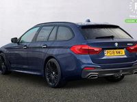Used BMW 520 M Sport 190 HP (139 kW) 2018 Blue Estate