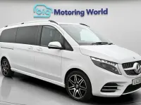 Used Mercedes V300 AMG line 237 HP (174 kW) 2023 White MPV