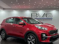Used Kia Sportage 136 HP (100 kW) 2019 Red SUV