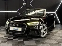 Used Audi A3 Cabriolet S-Line 150 HP (110 kW) 2017 Black Cabriolet