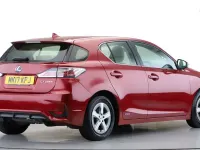 Used Lexus CT200h 2017 Red Hatchback