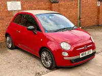 Used Fiat 500C S 69 HP (50 kW) 2015 Red Cabriolet