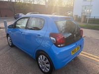 Used Peugeot 108 Active 68 HP (50 kW) 2015 Blue Hatchback