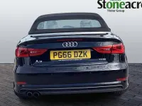 Used Audi A3 Cabriolet S-Line 150 HP (110 kW) 2016 Black Cabriolet