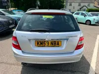 Used Mercedes C180 156 HP (114 kW) 2009 Silver Estate