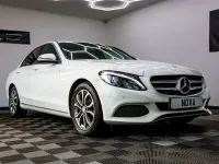 Used Mercedes C200 136 HP (100 kW) 2017 White Sedan