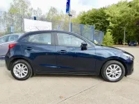 Used Mazda 2 105 HP (77 kW) 2016 Blue Hatchback