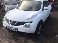 Używany Nissan Juke Acenta 2013 Biały SUV