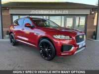 Used Jaguar F-Pace Supercharged 380 HP (279 kW) 2016 Red SUV