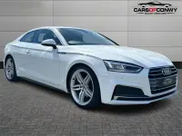 Used Audi A5 S-Line 190 HP (139 kW) 2020 White Coupe