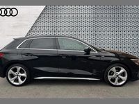 Used Audi A3 S-Line 147 HP (108 kW) 2022 Black Sedan