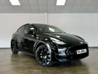 Used Tesla Model Y Long Range AWD 378 kW (514 HP) 2022 Black SUV