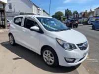 Used Vauxhall Viva 75 HP (55 kW) 2015 White Hatchback