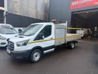 Used Ford Transit S 130 HP (95 kW) 2021 White Cabriolet