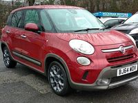 Used Fiat 500L Trekking 95 HP (69 kW) 2014 Red MPV