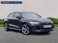 Used Audi A3 Black Edition 204 HP (150 kW) 2025 Black Hatchback