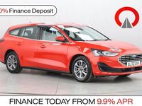 Used Ford Focus Titanium 125 HP (91 kW) 2022 Red Estate
