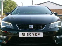Used Seat Leon FR 150 HP (110 kW) 2016 Black Hatchback