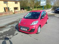 Used Peugeot 107 Access 68 HP (50 kW) 2012 Red Hatchback