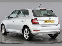 Used Skoda Fabia SE 95 HP (69 kW) 2020 Brilliant silver metallic Hatchback